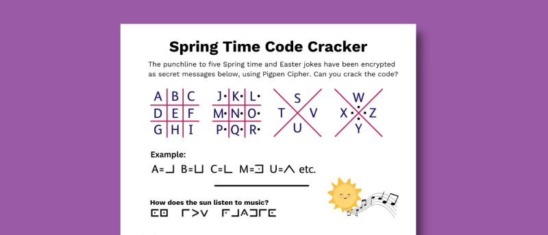Spring Code Cracker Previews