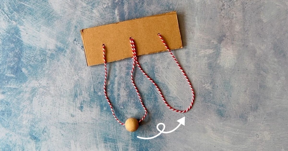 DIY Bead & String Puzzle Maths Week Scotland