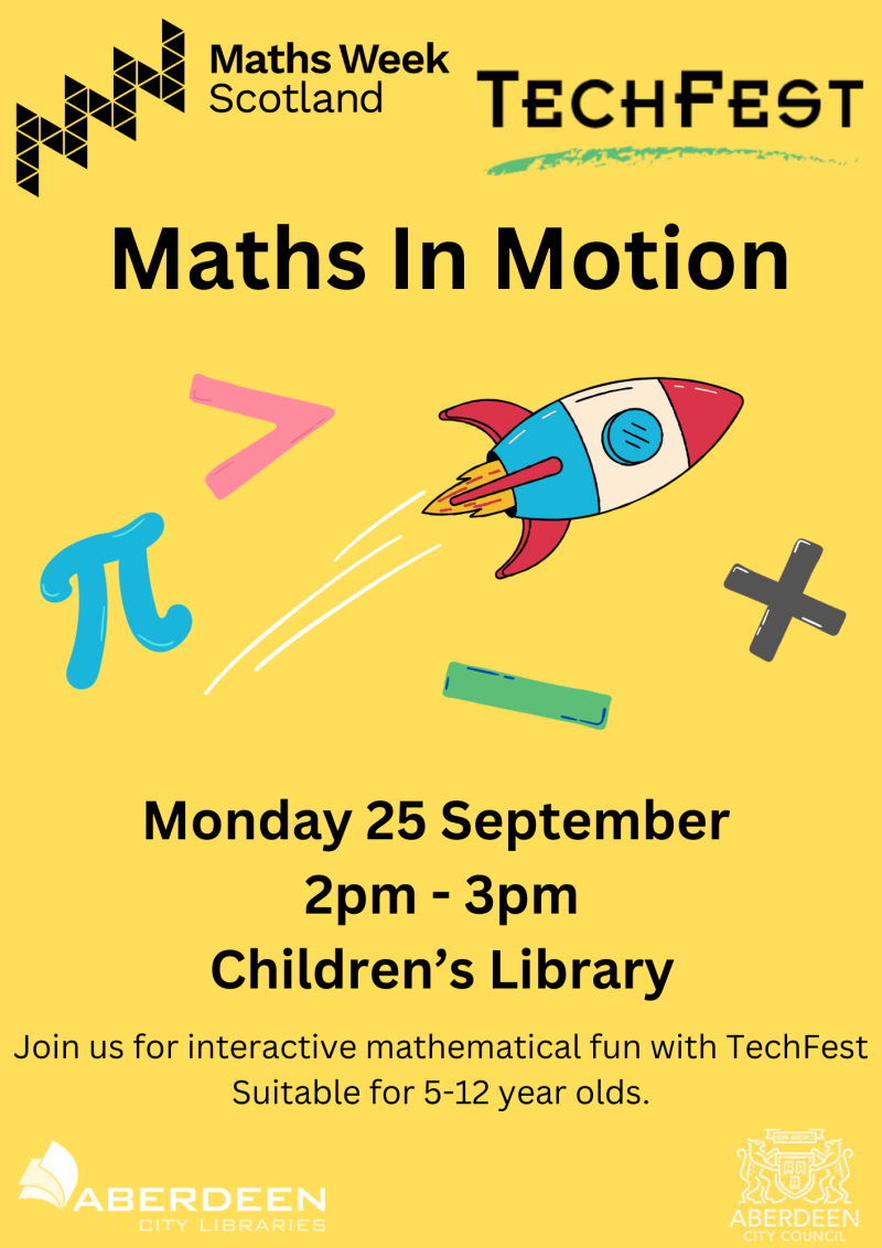 Aberdeen Maths in Motion poster