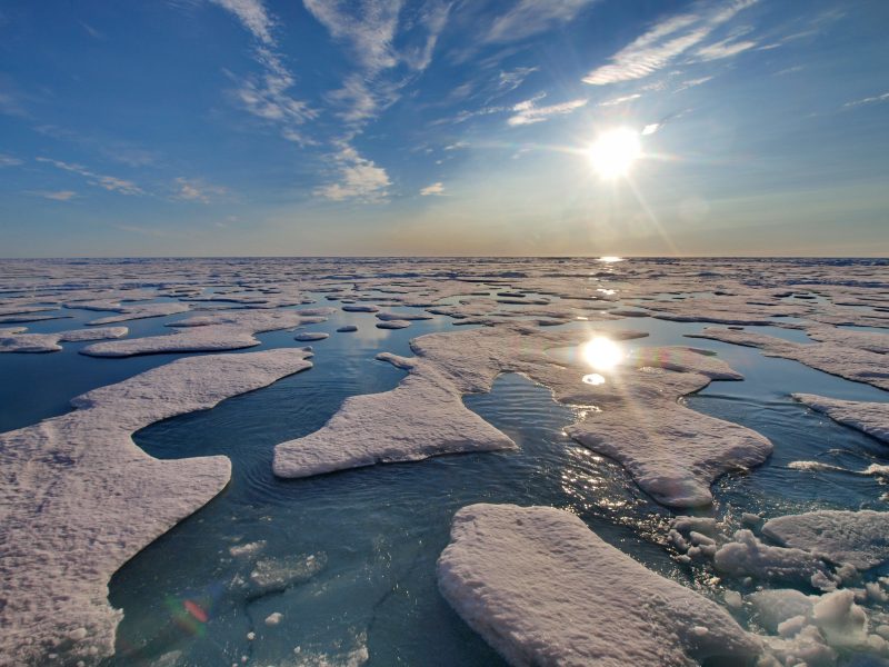 Melt ponds