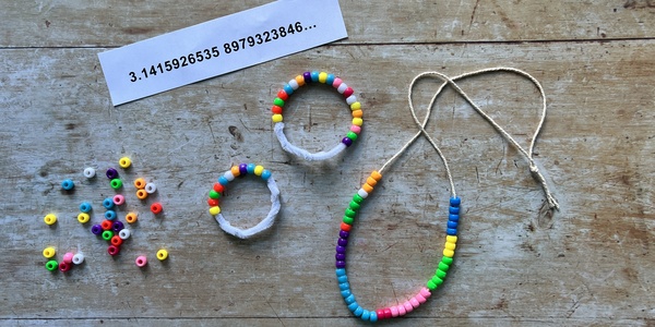 Pi Day Bracelets and Necklace