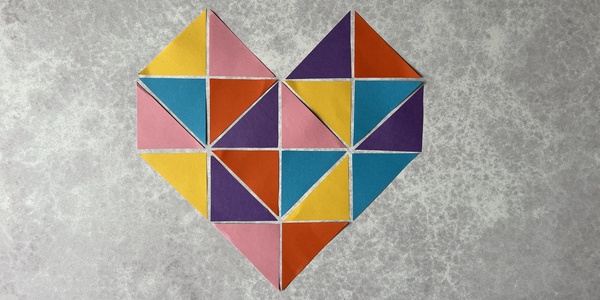 Geometric heart 08