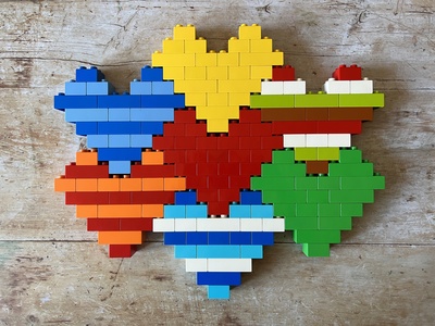Lego Hearts Tessellation