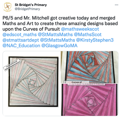 St Bridgets Maths Art