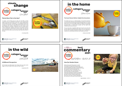 Maths Inside 2021 Four Winners